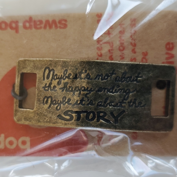 Boutique Swap Bops Adornment Charm Happiness and Story Any Necklace or Bracelet - Picture 4 of 6